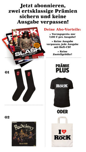 Classic Rock 1 Jahres Abonnement (10 Ausgaben/Jahr) + Prämie